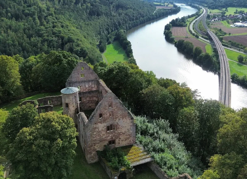 Ruine Schönrain, Germany